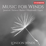BARBER LONDON WINDS - MUSIC FOR WINDS CD
