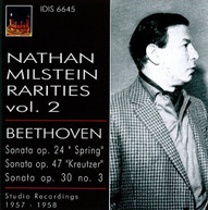 BEETHOVEN BALSAM FIRKUSNY - NATHAN MILSTEIN RARITIES CD