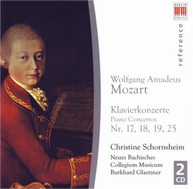 MOZART SCHORNSHEIM - PIANO CONCERTOS CD