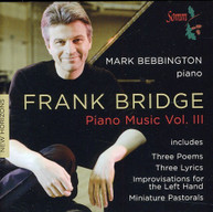 BRIDGE BEBBINGTON - PIANO MUSIC III CD