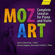 MOZART SITKOVETSKY LIFSCHITZ PAPPANO - COMPLETE SONATAS FOR VIOLIN CD