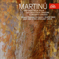 MARTINU PRAGUE CHAMBER ORCH KUKAL - JOLLA TOCCATA CONCERTO CD