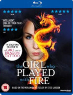 THE GIRL WHO PLAYED WITH FIRE (UK) BLU-RAY