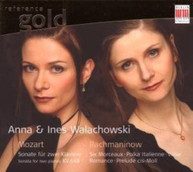 ANNA MOZART RACHMANINOFF WALACHOWSKI & INES - SONATA FOR TWO PIANOS CD
