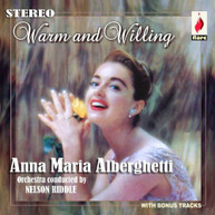 ANNA MARIA ALBERGHETTI - WARM & WILLING CD