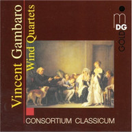 GAMBARO CONSORTIUM CLASSICUM - WIND QUARTETS CD