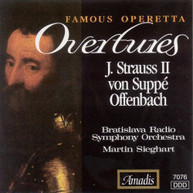 FAMOUS OPERETTA OVERTURES VARIOUS CD