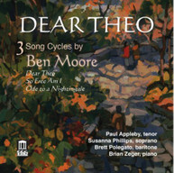 MOORE - DEAR THEO - 3 SONG CYCLES CD