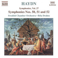 HAYDN /  DRAHOS / SWEDISH CHAMBER ORCHESTRA - SYMPHONIES 50 - SYMPHONIES CD