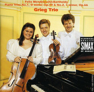 MENDELSSOHN GRIEG TRIO - PIANO TRIOS CD