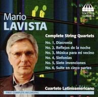 LAVISTA CUARTETO LATINOAMERICANO BITRAN - COMPLETE STRING QUARTETS CD