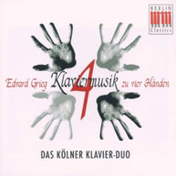 GRIEG COLOGNE PIANO DUO - PIANO MUSIC FOR 4 HANDS CD