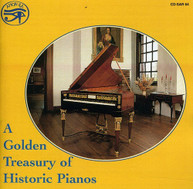 VARIOUS ARTISTS - GOLDEN TREASURY OF HISTORIC PIANO CD