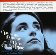 CLAIRE ELZIERE DANIEL CRAVIC COLIN - CHANSONS DAMOUR DE PARIS CD