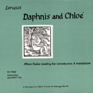 MOSES HADAS - LONGUS - DAPHNIS AND CHLOE: MOSES HADAS CD