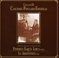 FREDERICO LORCA - SPANISH POPULAR SONGS CD