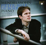 MENDELSSOHN DE BOER - WORKS FOR PIANO CD