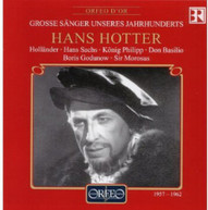 HANS HOTTER - HOLLANDER HANS SACHS KING PHILLIP CD