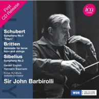 SIBELIUS BARBIROLLI - LEGACY: SIR JOHN BARBIROLLI CD