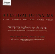 BERNSTEIN BYRD PRYCE MORRIS - FESTIVAL OF PSALMS: TEMPLE CHURCH CD