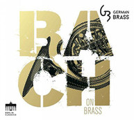 J.S. BACH GERMAN BRASS - BACH ON BRASS CD