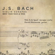 J.S. BACH SPARF HARENSTAM - VIOLIN SONATAS CD
