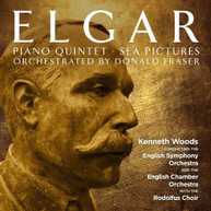 ELGAR WOODS ENGLISH CO - PIANO QUINTET SEA PICTURES CD