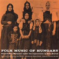 FOLK MUSIC OF HUNGARY - VARIOUS CD