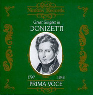 GREAT SINGERS IN DONIZETTI VARIOUS CD