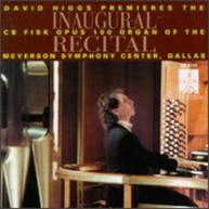 DAVID HIGGS - INAUGURAL RECITAL CD