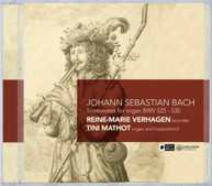 J.S. BACH VERHAGEN MATHOT - TRIO SONATAS FOR ORGAN CD