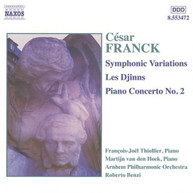 FRANCK /  THOILLIER / VAN DEN HOEK / BENZI - SYMPHONIC VARIATIONS CD