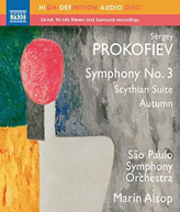 PROKOFIEV SAO PAULO SYMPHONY ORCHESTRA ALSOP - SYMPHONY NO. 3 BLU-RAY