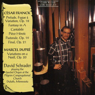 FRANCK DUPRE SCHRADER - ORGAN MUSIC: PRELUDE FUGE & VARIATIONS CD