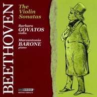 BEETHOVEN GAVATOS BARONE - COMPLETE SONATAS FOR VIOLIN & PIANO CD