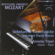 MOZART TOPEL - UNKNOWN PIANO PIECES CD