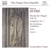 DUPRE /  BAKER / AEOLIAN-SKINNER / SCHUDI -SKINNER / SCHUDI - WORKS FOR CD