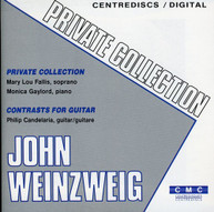 WEINZWEIG GAYLORD CANDELARIA - PRIVATE COLLECTION CD
