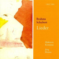 BRAHMS SCHUBERT DEMUS KOMATSU - LIEDER CD