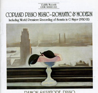 COPLAND SALVATORE - PIANO MUSIC: ROMANTIC & MODERN CD