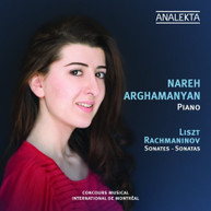 ARGHAMANYAN RACHMANINOFF LISZT - PIANO SONATAS CD