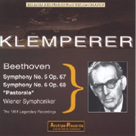 BEETHOVEN KLEMPERER - SINFONIE 5 & 6 WIENER SINFONI CD