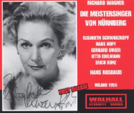 WAGNER EDELMANN RAI SYMPHONY ORCH & CHORUS - DIE MEISTERSINGER VON CD