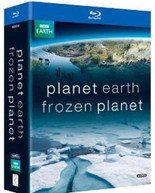 FROZEN PLANET - PLANET EARTH DOUBLE PACK (UK) BLU-RAY