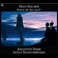 SCHUBERT ZOMER SCHOONDERWOERD - KENNST DU DAS LAND: LIEDER CD