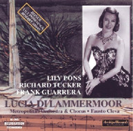 DONIZETTI TUCKER - LUCIA DI LAMMERMOOR CD