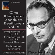 BEETHOVEN KLEMPERER PHIL ORCH - OTTO KLEMPERER CONDUCTS BEETHOVEN CD