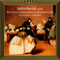 BEETHOVEN ISIDRO BARRIO - BARRIO PLAYS SCHUMANN & BEETHOVEN CD
