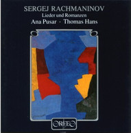 RACHMANINOV PUSAR HANS - LIEDER UND ROMANZEN CD