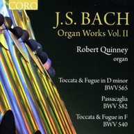 J.S. BACH ROBERT QUINNEY - ORGAN WORKS CD